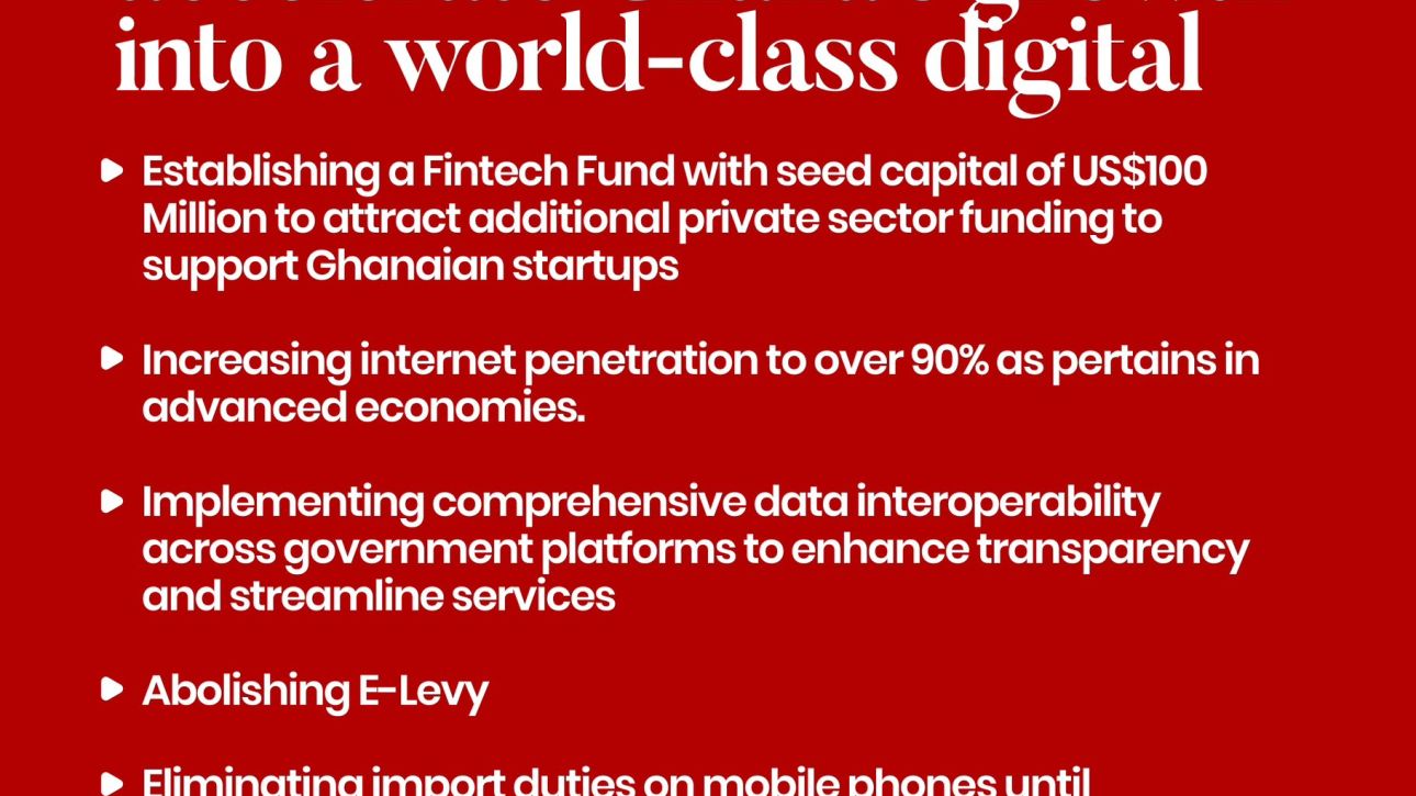 "Why Gen Z Should Vote Dr. Bawumia: $100M Fintech Fund, 90% Internet Access, and a Tech-Driven Future on December 7th